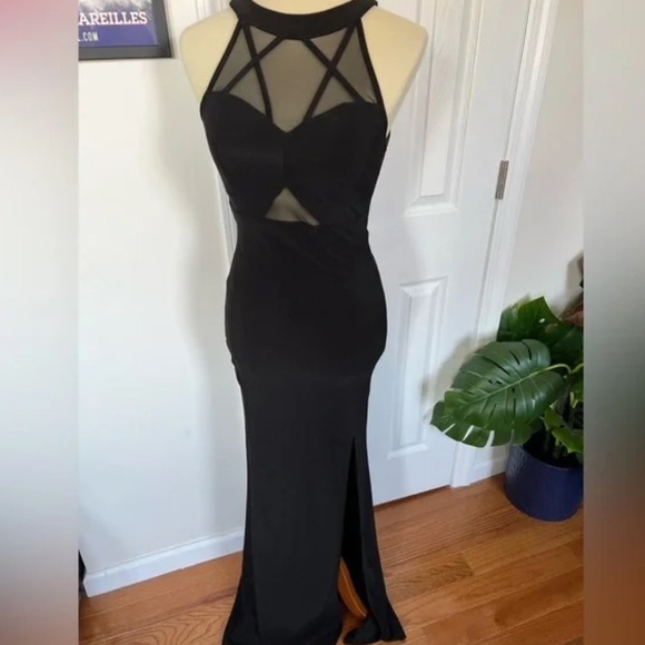 NWT Emerald Sundae, Black, Heavier,Cut-Out w/Mesh Panels, Stretch, Size Large - Picture 4 of 16